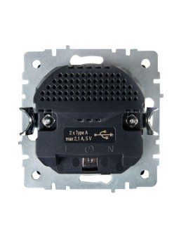 розетка brite рюш10-1-брч 16а с usb a+a 2.1а с заземл. защ. шторки механизм черн. iek br-r14-16-u21-d21-k02 от магазина Штепсель и батарейка. - фото_4
