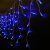 гирлянда "бахрома" oic100lse-b-t-i4-f 100led син./бел. 2х0.56м 20нитей 24/56/32/48см соединяемая до 20шт уличная мерцающая shlights 4690601034991 от магазина Штепсель и батарейка.