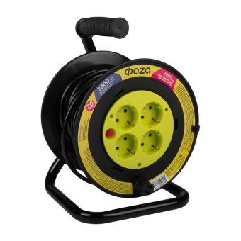 удлинитель на катушке 4х20м с с заземл. crg-04-2000 фаzа 5063785 от магазина Штепсель и батарейка. - фото_7
