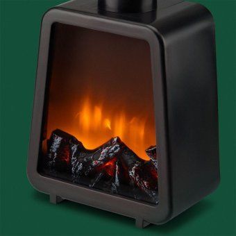 камин светодиодный лофт с эффектом живого огня 17х10х24.5см с usb черн. neon-night 511-084 от магазина Штепсель и батарейка. - фото_6