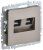 розетка компьютерная двойн. сп rj45 кат.5e brite рк10-2-брш механизм шампань iek br-k20-1-k37 от магазина Штепсель и батарейка. - фото_4