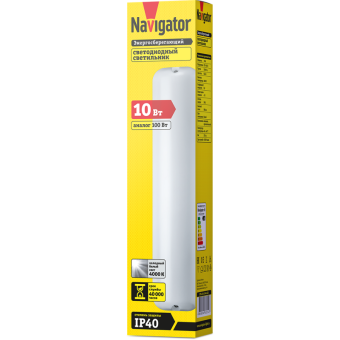 светильник светодиодный 61 314 dpb-01-10-4k-led 10вт 4000к ip40 900лм жкх бел. navigator 61314 от магазина Штепсель и батарейка. - фото_2