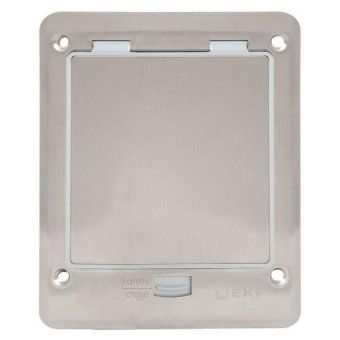 лючок напольный ip66 с-line wp-6 ekf cl-lnwp-6 от магазина Штепсель и батарейка.