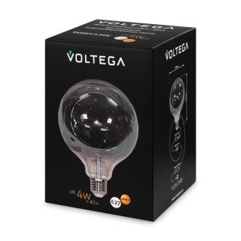 лампа светодиодная филаментная loft 271 g125 4вт 3000к e27 voltega 8523 от магазина Штепсель и батарейка. - фото_7