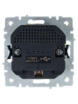 розетка brite рюш10-2-бркр 16а с usb a+a 3.1а с заземл. защ. шторки механизм беж. iek br-r14-16-u21-d31-k10 от магазина Штепсель и батарейка. - фото_4