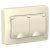 розетка 2-м сп blanca 16а ip44 250в с заземл. защ. шторки с крышкой молоч. se blnrs441122 от магазина Штепсель и батарейка.