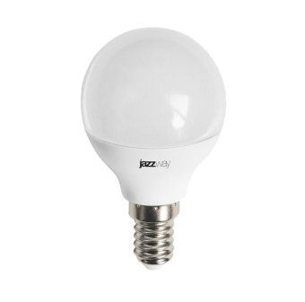 лампа светодиодная pled-lx 8вт g45 шар 4000к нейтр. бел. e14 pro jazzway 5025295 от магазина Штепсель и батарейка.