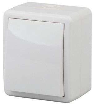 выключатель 1-кл. оп эра эксперт 10а ip54 11-1401-01 250в 10ax бел. эра б0020669 от магазина Штепсель и батарейка.