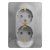 розетка 2-м сп glossa 16а ip20 с заземл. защ. шторки в сборе алюм. se gsl000326 от магазина Штепсель и батарейка.