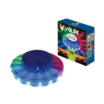 светильник-проектор светодиодный uli-q304 2.5w/rgb white disco разноцвет. volpe ul-00000299 от магазина Штепсель и батарейка.