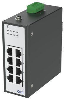 коммутатор промышленный неуправляемый isu-430 ethernet 8 портов 10/100baset разъем rj45 24в ac/12/24/48в dc с резервированием oni isu-430-8fe0000000000 от магазина Штепсель и батарейка. - фото_2
