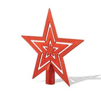 фигура "звезда" 20см ip20 на елку красн. neon-night 501-005 от магазина Штепсель и батарейка.