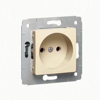розетка 1-м сп cariva 16а ip20 2p механизм сл. кость (diy-упак.) leg 695915 от магазина Штепсель и батарейка.