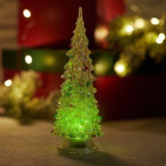 фигура светодиодная "елочка" 20см 1led rgb 0.1вт 4.5в ip20 элементы питания 3хag13(lr44) (не в компл.) neon-night 513-023 от магазина Штепсель и батарейка.