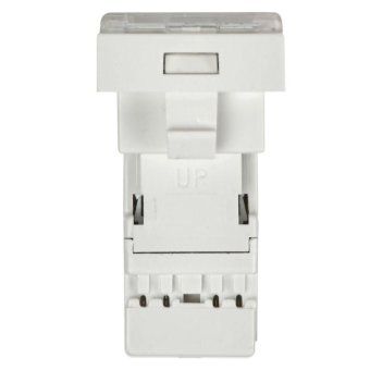 розетка компьютерная 1-м 1мод. rj45 кат.5e utp механизм primer iek ckk-40d-ri1-k01 от магазина Штепсель и батарейка. - фото_5