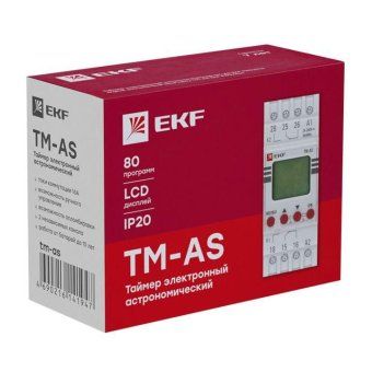 таймер электронный астрономический tm-аs proxima ekf tm-as от магазина Штепсель и батарейка. - фото_2