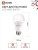 лампа светодиодная led-a60-fito 15вт a60 грушевидная e27 230в для растений in home 4690612036502 от магазина Штепсель и батарейка. - фото_2