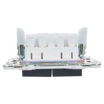 выключатель проходной 2-кл. skandy 10а sk-v05g графит iek sk-v22-0-10-k53 от магазина Штепсель и батарейка.