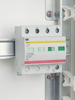 ограничитель перенапряжения опс1-b 4p iek mop20-4-b от магазина Штепсель и батарейка. - фото_2