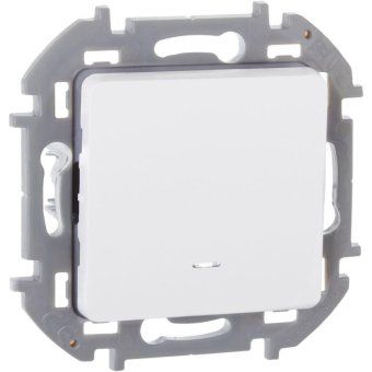 выключатель 1-кл. inspiria 10а ip20 250в 10ax с подсветкой/индикацией механизм бел. leg 673610 от магазина Штепсель и батарейка. - фото_6