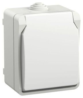 розетка оп форс рсб20-3-фб 16а ip54 с заземл. защ. шторки бел. iek ers12-k01-16-54-dc от магазина Штепсель и батарейка.
