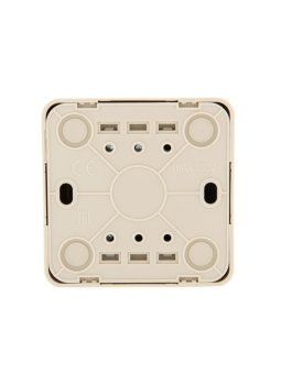 переключатель проходной 1-кл. 1п оп viola 10а ip20 крем. lezard 751-0300-105 от магазина Штепсель и батарейка. - фото_2