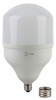 лампа светодиодная высокомощная std led power t160-65w-6500-e27/e40 65вт t160 колокол 6500к холод. бел. e27/e40 (переходник в компл.) 5200лм эра б0027924 от магазина Штепсель и батарейка.