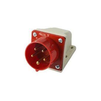 вилка стационарная для наружной установки ppc 525 3р+ре+n 32а 380в ip44 pro jazzway 5072916 от магазина Штепсель и батарейка.