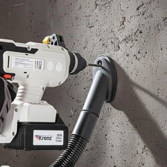 пылесос строительный kr30 1400вт 30л 4м kranz kr-16-1117 от магазина Штепсель и батарейка. - фото_5