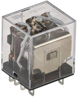 реле рэк 77-3 10а 12в dc iek rrp10-3-10-012d от магазина Штепсель и батарейка.