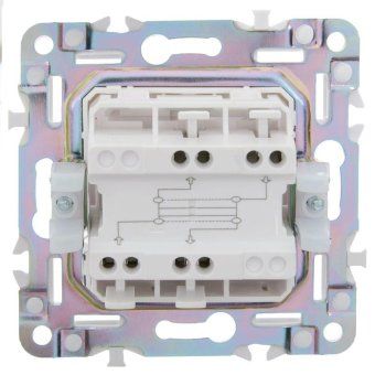 выключатель перекрестный 1-кл. skandy 10а sk-v03w арктич. бел. iek sk-v13-0-10-k01 от магазина Штепсель и батарейка. - фото_3