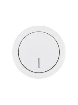 выключатель 1-кл. сп osen 10а ip20 с подсветкой механизм бел. lezard 743-0288-111 от магазина Штепсель и батарейка. - фото_4