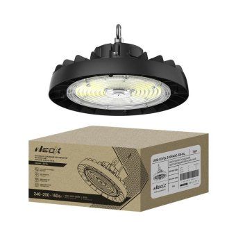 светильник светодиодный uhb-level 240pa3c-sb-bl 100-277в 240/200/150вт ip66 175лм/вт 3cct складской 5лет neox 4690612061214 от магазина Штепсель и батарейка.