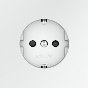 розетка 1-м сп s70 16а с заземл. защ. шторки механизм бел. матов. voltum vls040202 от магазина Штепсель и батарейка. - фото_3