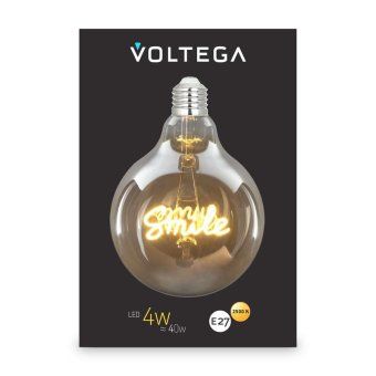 лампа светодиодная филаментная loft 271 g125 4вт 2500к e27 voltega 8553 от магазина Штепсель и батарейка. - фото_3