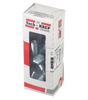 болт din933 с шестигранной головкой м10х40 оцинк. (уп.15шт) tech-krep 105216 от магазина Штепсель и батарейка.