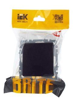 розетка brite рсбш10-3-44-брч 16а ip44 с заземл. защ. шторки с крышкой механизм черн. iek br-r16-16-44-k02 от магазина Штепсель и батарейка. - фото_4