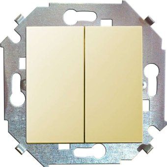 выключатель 2-кл. сп simon 15 16а ip20 винтов. зажим механизм сл. кость simon 1591398-031 от магазина Штепсель и батарейка.