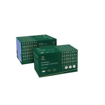 гирлянда светодиодная "роса "светодиодный дождь" 3х3м led бел. 12вт ip20 usb+пульт управления с крючками для крепления neon-night 315-885 от магазина Штепсель и батарейка. - фото_7
