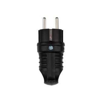 вилка угловая влагозащ. с кольцом с/з 16а ip44 каучук rexant 111-002 от магазина Штепсель и батарейка. - фото_4