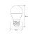 лампа светодиодная led8-g45/830/e27 8вт шар 3000к тепл. бел. e27 720лм 170-265в camelion 12392 от магазина Штепсель и батарейка. - фото_2
