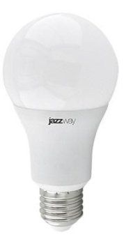 лампа светодиодная pled-sp 20вт a65 4000к нейтр. бел. e27 230в/50гц jazzway 5019669a от магазина Штепсель и батарейка.