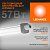 светильник светодиодный eco class damp proof slim 57вт 4000к ip65 6000лм 1.5м дсп промышленный накладной/подвесной сер. (аналог лсп) ledvance 4058075169142 от магазина Штепсель и батарейка.