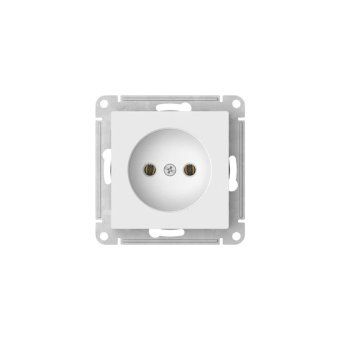 розетка atlasdesign 16а без заземл. без шторок быстрозажим. клем. механизм бел. se atn000141s от магазина Штепсель и батарейка. - фото_5
