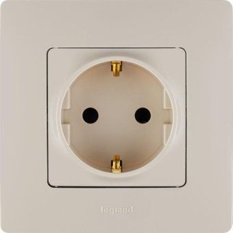розетка 1-м сп etika 16а ip31 250в 2p+e с заземл. защ. шторки немецк. стандарт винтов. клеммы механизм сл. кость leg 672322 от магазина Штепсель и батарейка. - фото_9
