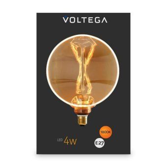 лампа светодиодная loft led g130 4вт 1800к e27 voltega 8541 от магазина Штепсель и батарейка. - фото_6