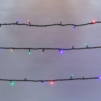 гирлянда светодиодная управляемая"нить" 10м 100led мультиколор 10вт 220-240в ip65 8 режимов провод пвх черн. (нужен контроллер 217-204) neon-night 303-139 от магазина Штепсель и батарейка. - фото_4