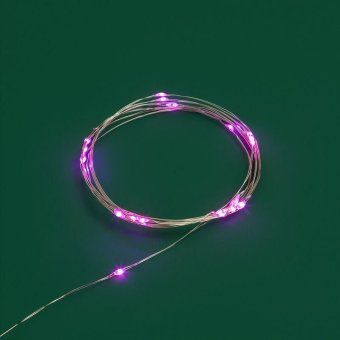 гирлянда светодиодная "роса" 2м 20led роз. 2вт 4.5в ip20 провод прозр. neon-night 303-007 от магазина Штепсель и батарейка. - фото_6