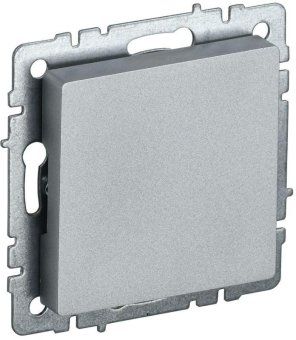 заглушка c суппортом brite мз10-бра механизм алюм. iek br-pl10-k47 от магазина Штепсель и батарейка.