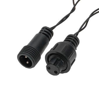 гирлянда светодиодная "шарики" 5м d25мм 25led rgb пвх темн. зел. neon-night 303-550 от магазина Штепсель и батарейка. - фото_5